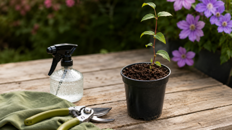Come riuscire a fare una talea di clematide: guida completa