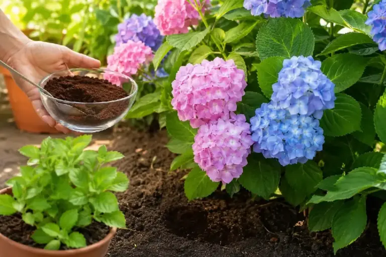 Fondi di Caffè per Ortensie Rigogliose: Il Rimedio Naturale che Può Favorire una Fioritura Spettacolare